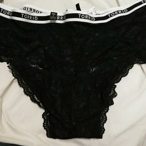 Torrid Cheeky Lace Panties size 5